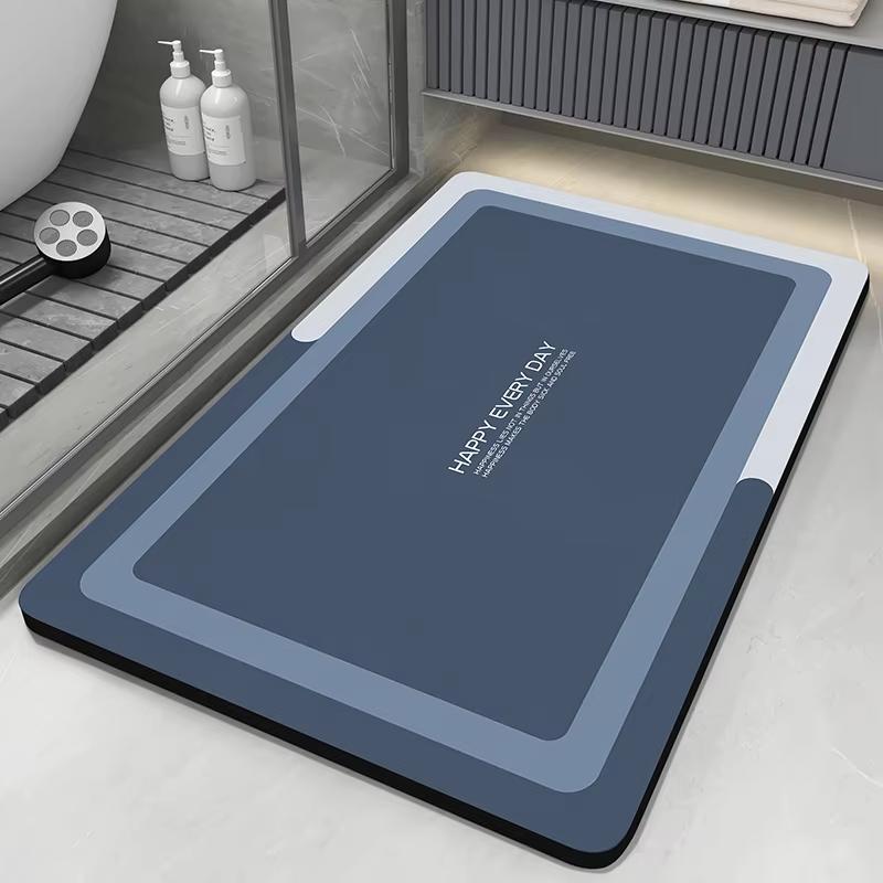 

Bathroom Door Absorbent Floor Mat Door Mat Bathroom Anti-Slip Mat Toilet Floor Rug Bathtub Floor Mat Welcome Mat 40X60CM (1.3X2FT