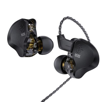 [Best Value for Money with Rich Mid-to-High Range] CCZ Solo DC02 Wired Earphones, Dual Magnetic Circuit Dynamic Earbuds, In-Ear Headphones, HIFI