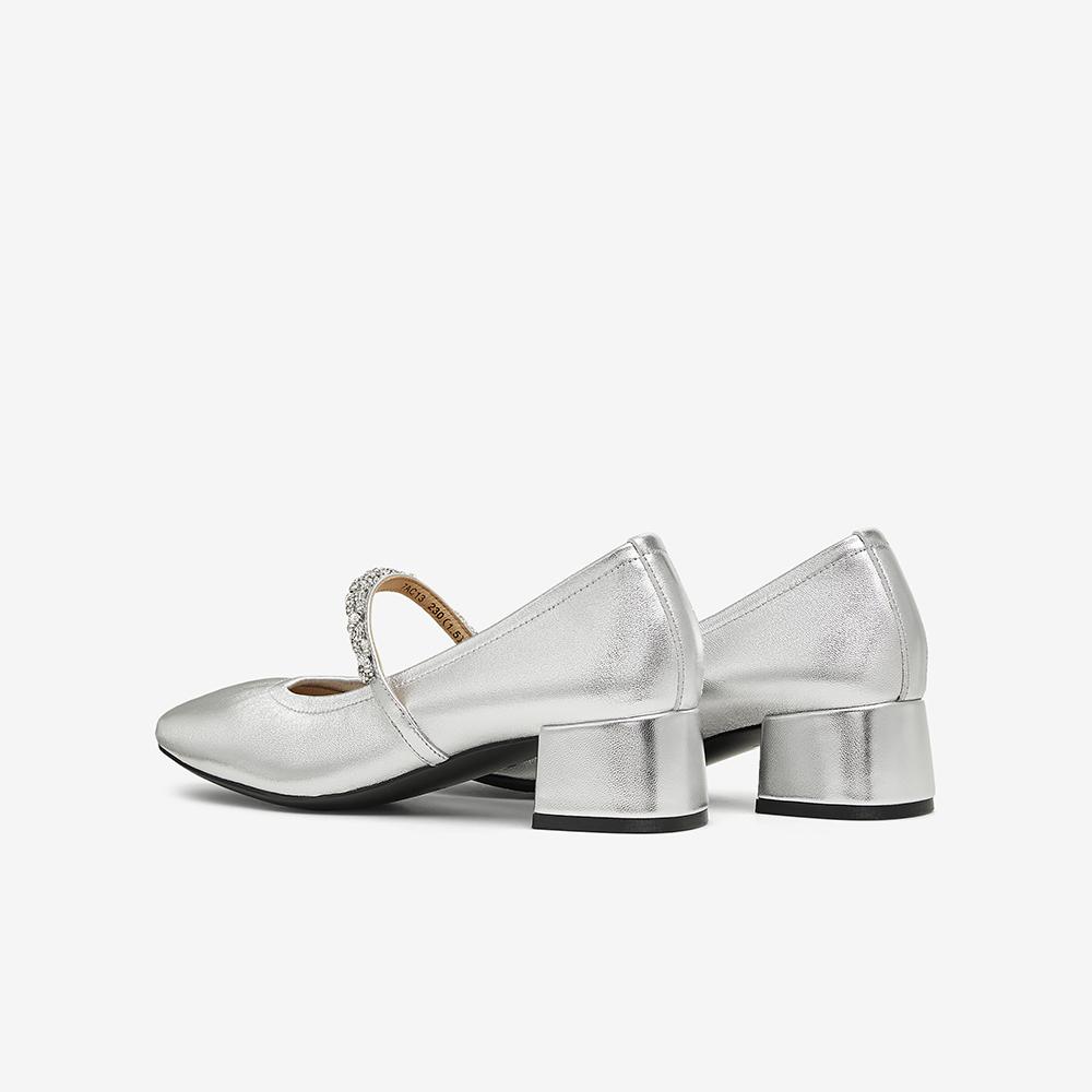 TATA/He She 2026 Spring Female Fashion Style Mary Jane Shoes