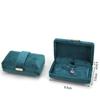 Exquisite Pendant Packaging Box Travel Metal Buckle Ring Case Velvet Box Jewelry Case Necklace Case