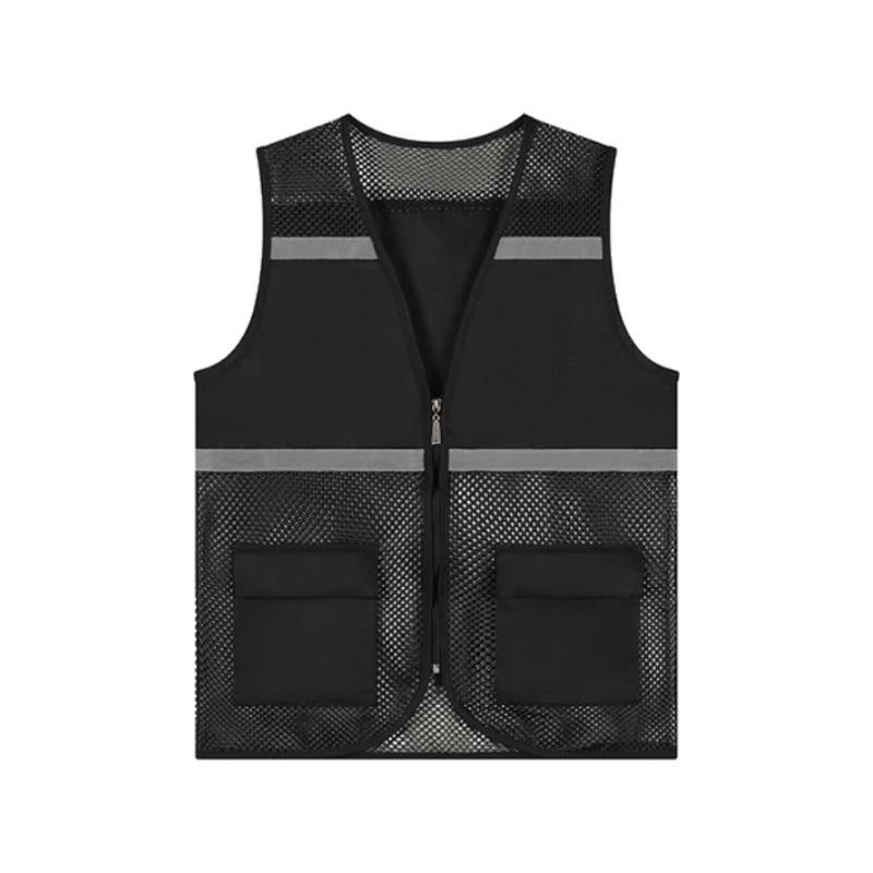 Multi-Pocket Reflective Vest for Drivers, Sanitation, Traffic, Cycling & Construction