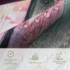 Tulip Flower Shower Curtain Wooden Background Butterfly Art Spring Design Bath Decor Waterproof Fabric Home Accessories