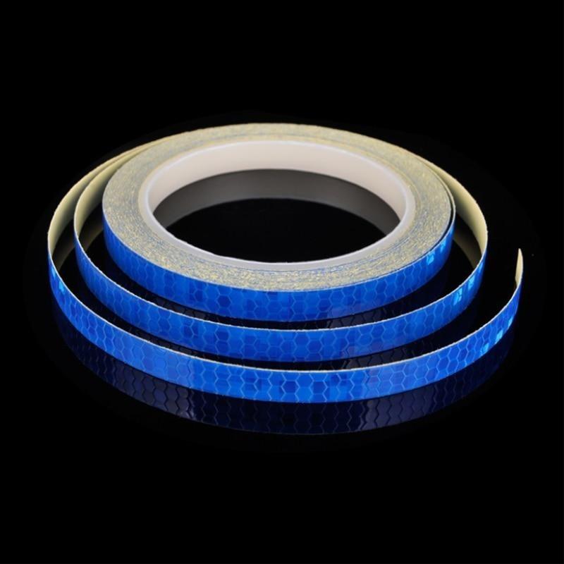 Adesivi riflettenti per biciclette, adesivi per mountain bike, adesivi per carrozzeria, dispositivi di sicurezza luminosi, accessori per motociclette