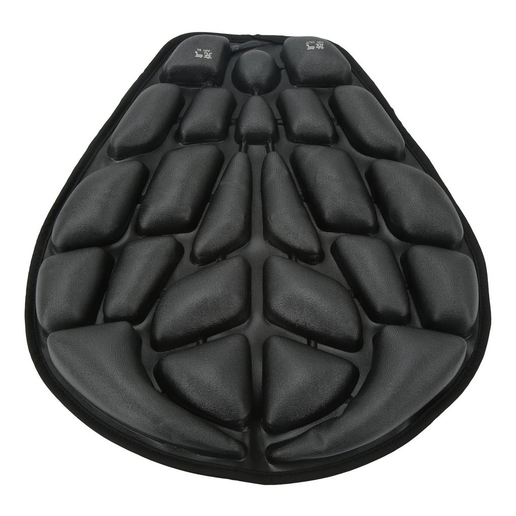 Almofada de Assento de Ar para Motocicleta IP68 À Prova d'Água Alívio de Pressão Almofada de Assento Inflável Pressionável à Mão