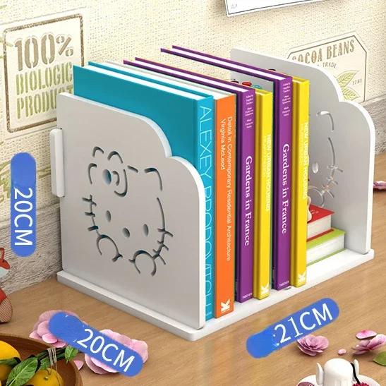 Multi-layer Easy-to-assemble Desktop Bookshelf Table Book Stand Cute for Children and Students