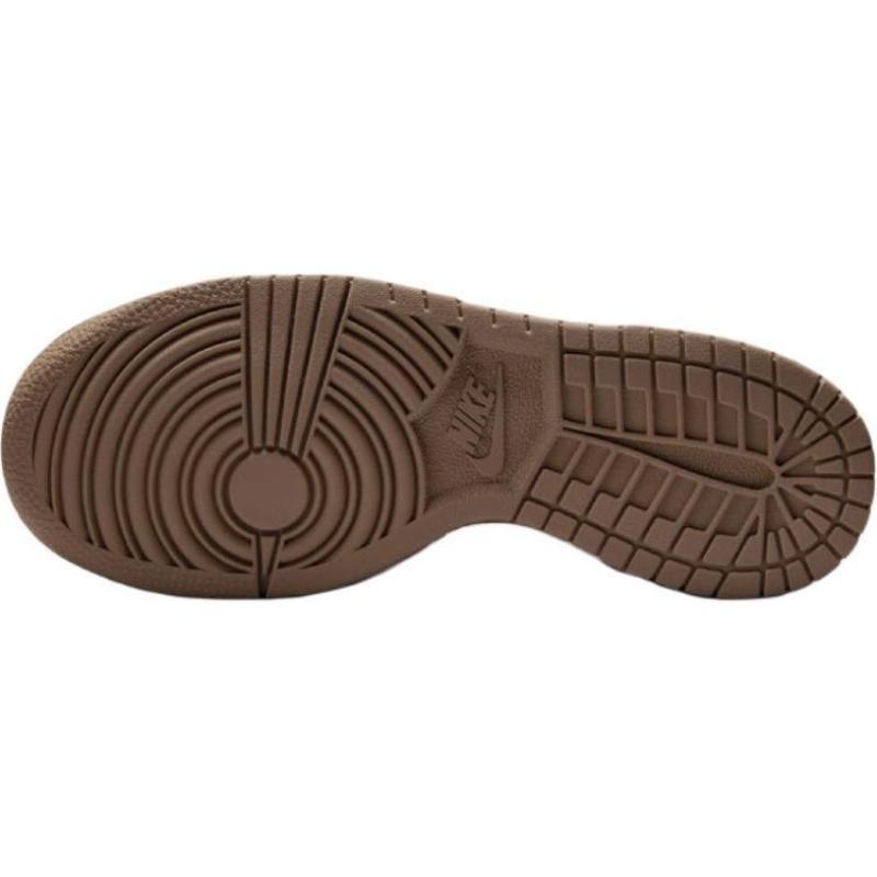 Nike Dunk Anti Slip Wear Resistant Low Top Kids' Skateboarding Shoes Beige Sneakers IB8891-191