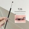 Eye Makeup Brush Set: Precision Eyeshadow, Inner Corner, Under-Eye Bag, Eyeliner, Outer Corner.