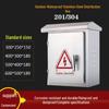 Stainless Steel Indoor Distribution Box 201/304, Dustproof Monitoring Control Box 300x250x150