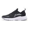 Li Ning Yun Que Stof Synthetisch Leer Schokabsorberend Antislip Slijtvast Laag Uitgesneden Casual Schoenen Dames sneaker Zwart AGLS066-2