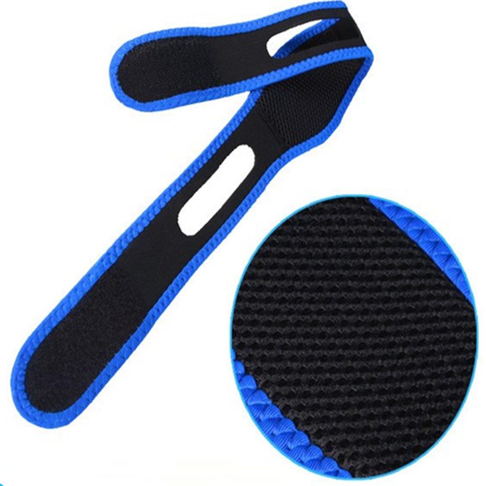 2 Pcs Adjustable Anti Snore Chin Strap Stop Snoring Sleep Apnea Belt Jaw Support