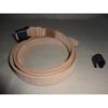 German Mauser K98 WWII Leather Sling w/Sight Hood MARKED GWX 1943-Natural 6W-F7PH-N5D9