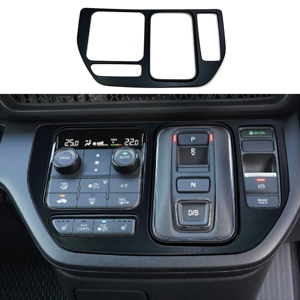 YOFAMO con el nuevo diseño Honda Step Wagon Spada Adhesivo decorativo para panel de cambios Decoración de rango de cambios de controles Accesorio personalizado Piezas interiores ABS