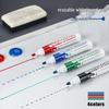 Smooth Erasable Whiteboard Marker - Easy Writing & Erasing, No Skipping, Ideal for Office, Meetings, and Blackboard Use.