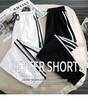 Women's Ice Silk Nine-Point Sports Pants: Summer Thin, Striped, Loose, Cuffed, Anti-Mosquito, Cool, Trendy Casual Wear