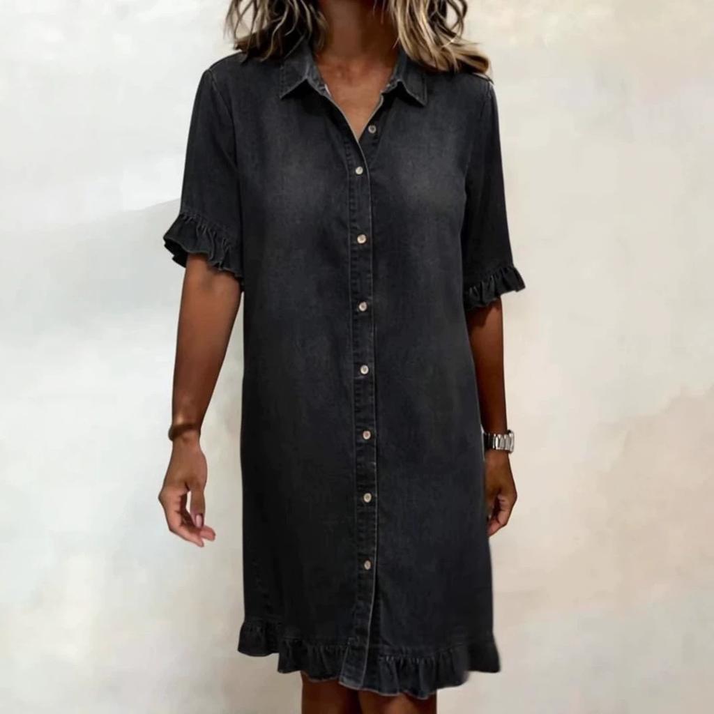 2026 European and American spring and summer new fungus edge shirt skirt