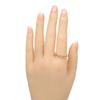 TIFFANY&Co. Gathered Milgrain Ring 0.1" Band K18 Yellow Gold #8.2(US Size) 4.18g Mens Used
