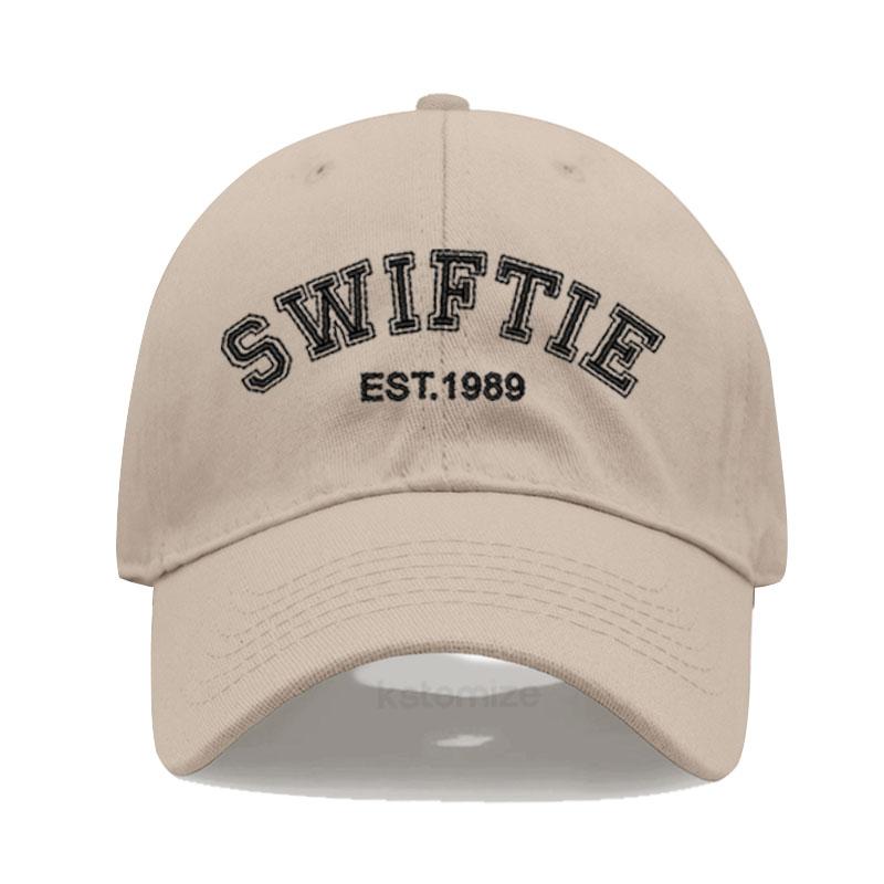 Swiftie 1989 Embroidery Baseball Cap For Men Women Unisex Washed Cotton Dad Hat Sun Hat Gift Fans Outdoor Sports Dropshipping
