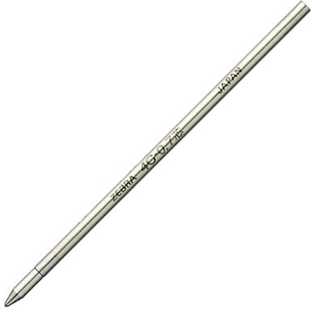 ZEBRA Sharbo Black Ballpoint Pen 4C-0.7 Refills, 10-Pack (B-BR-8A-4C-BK)