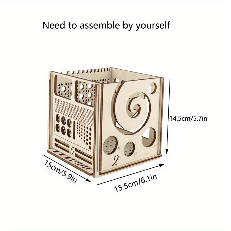 

1 шт. Универсальная деревянная миска для пряжи, миски для пряжи для вязания крючком, креативный очень большой держатель пряжи, многофункциональный инструмент для вязания. белый