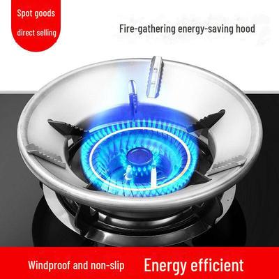 Energiesparender winddichter Gasherdabdeckung & Universalhalterung