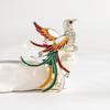 Exquisite Phoenix Collar Brooch: Retro National Style Animal Pin