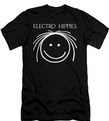 Electro Hippies Shirt Gothic Deathrock Goth Post Punk Musik Unisex T-Shirt