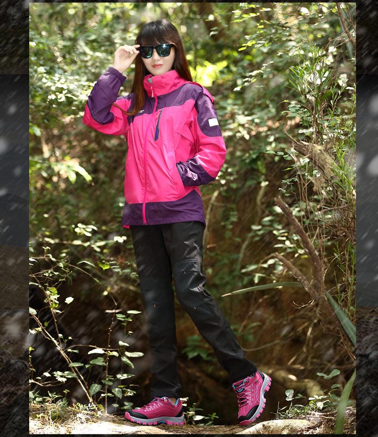 Vodotěsné protiskluzové trailové běžecké a turistické boty - Pánská a dámská prodyšná outdoorová obuv