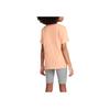 Nike Sportswear Soft Breathable Round Neck Pullover Short Sleeve T-Shirt Kids tops Beige Agate FZ5177-844