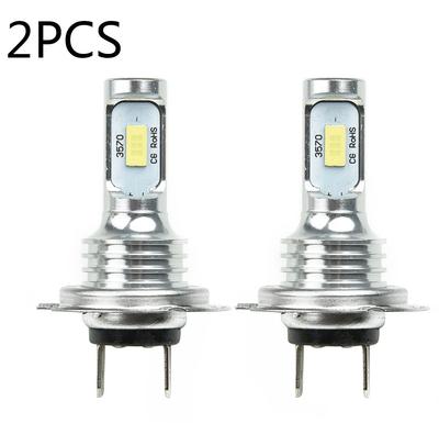 2 Pcs H7 LED Headlight Bulb Conversion Kit Super High Low Beam 4000LM 6000K 80W KTY