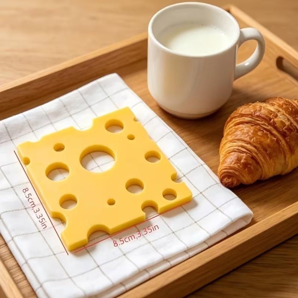 3D Printed Drink Coaster Heat-Resistant Heatproof Pad Ornaments Cheese Coasters  Desktop