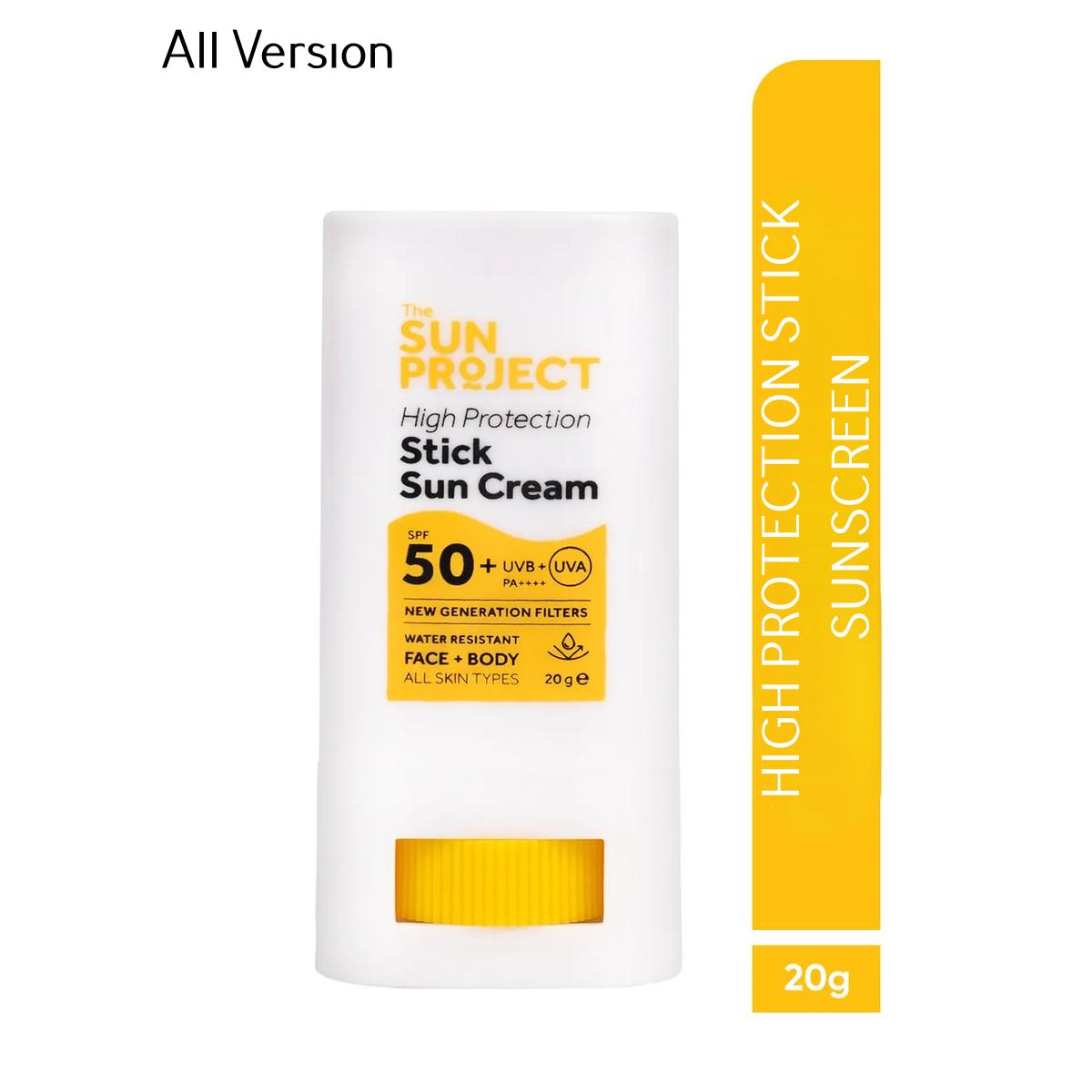 

The Sun Project High Protection New Generation Filter Water-Resistant Stick Sunscreen 50+ SPF PA 20g