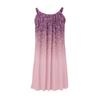 Women's Fashion Casual Loose Print Suspender Beach Sundress Loose Sleeveless Dress