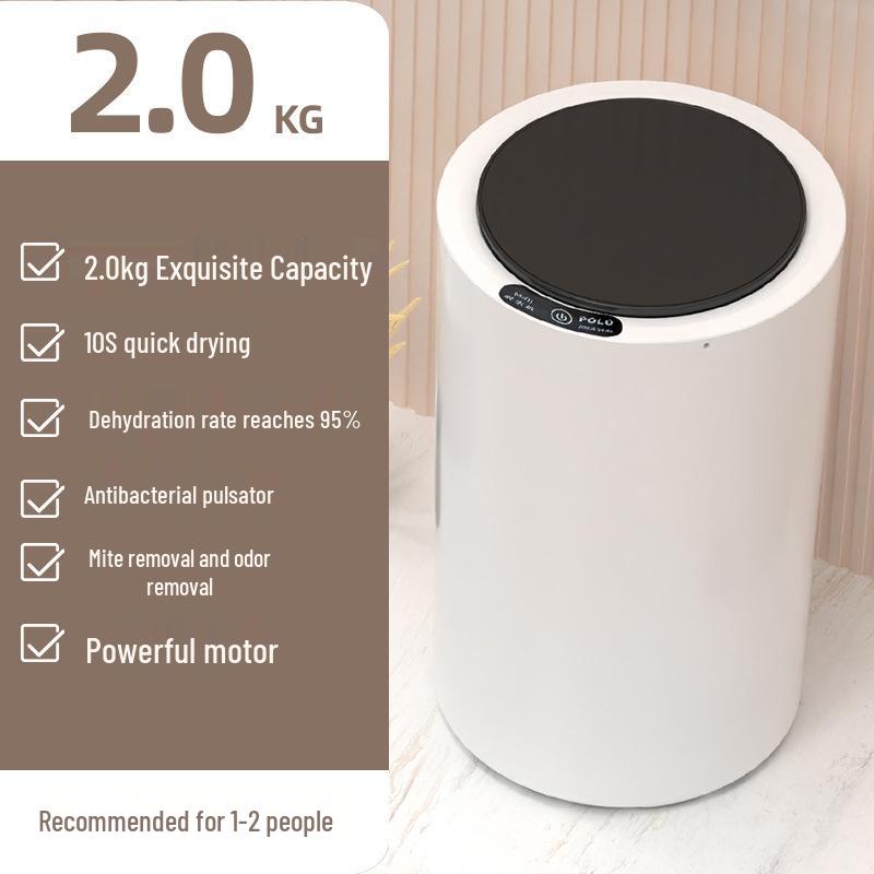 Mini tragbare Wäscheschleuder für Reisen und Wohnheime