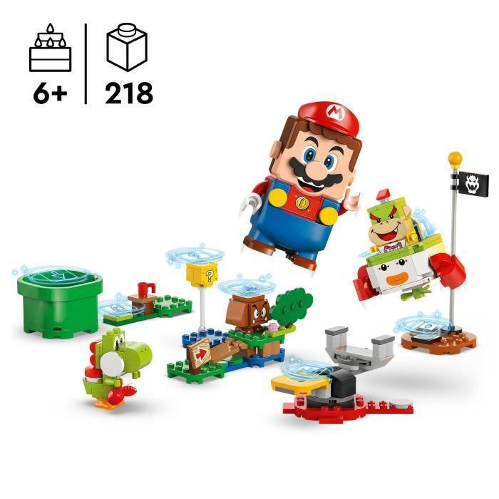 Lego® super mario 71439 les aventures de lego® mario interactif - set véhicule et yoshi