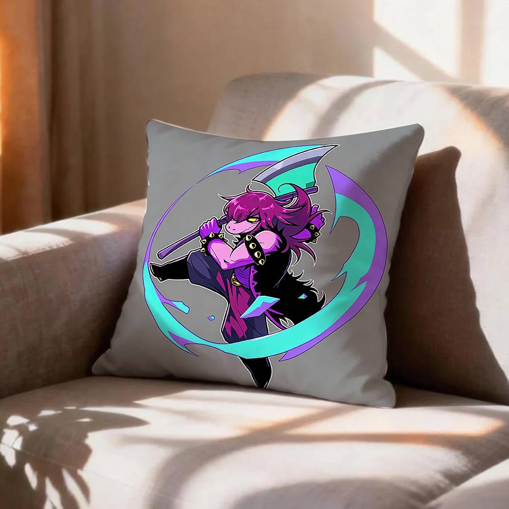 COOL DDeltaruneS Susie Pillow Case Pattern Printed Pillowcase For Living Room Sofa Cushion Cover