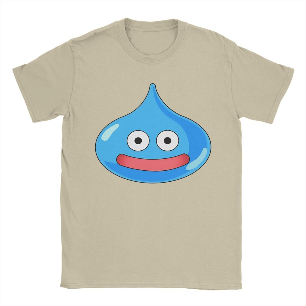 Dragon Quest Slime Cotton T Shirt For Unisexs Summer  Aesthetic T Shirts O Neck Novelty Tee Shirt Oversize Printed Clothing