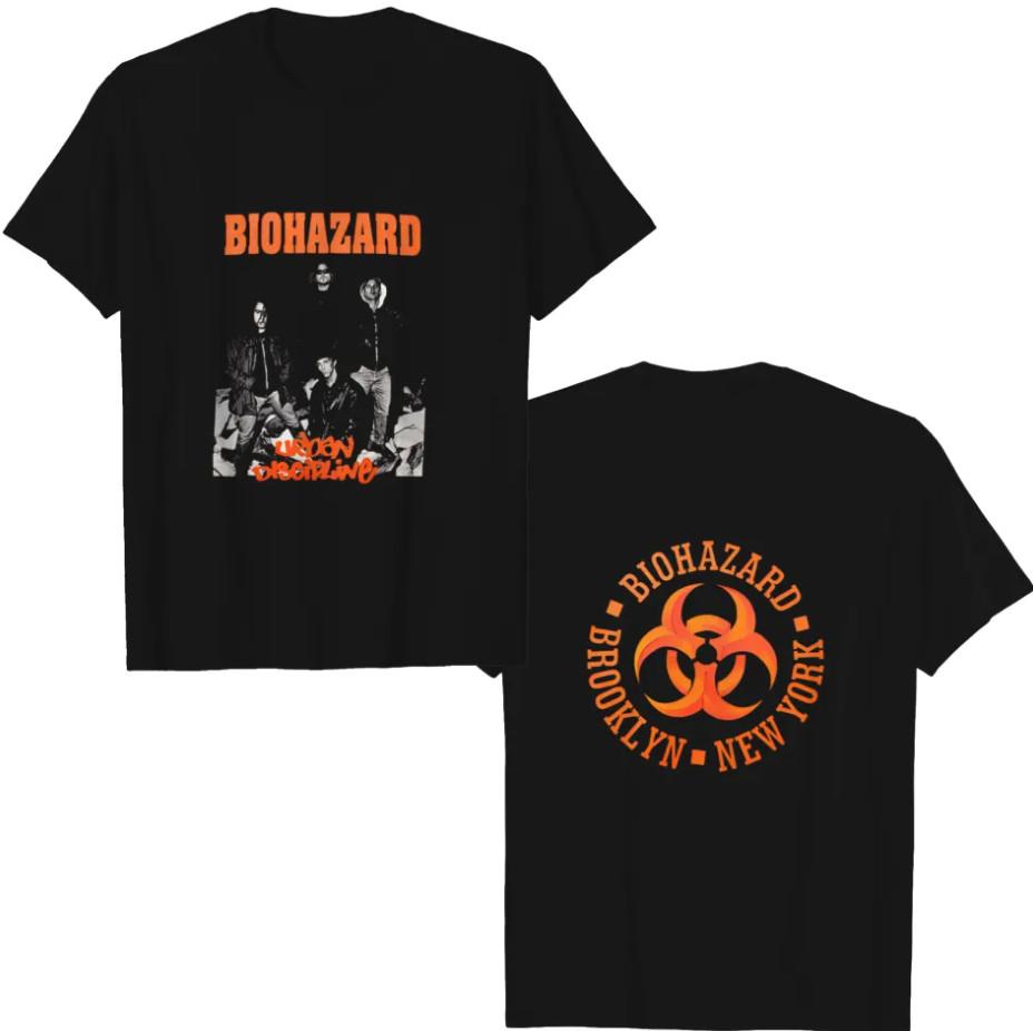 1992 Винтажная футболка Biohazard Urban Discipline Унисекс L