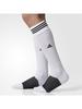 Soccer Wear Game Socks MKJ69 BS2740 [Adidas] 3-Stripes [Unisex] White/Black 25-27cm