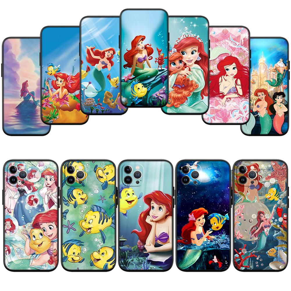 The Little Mermaid Phone Case for Samsung Galaxy Note 10 20 S23 S22 Ultra FE Plus M06 M15 M16 M35 M55