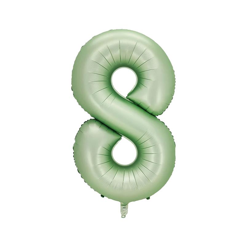 40inch Olive Green Digital Foil Balloons Number 0 1 2 3 4 5 6 7 8 9 Kids Adult Birthday Wedding Party Decorations Baby Shower