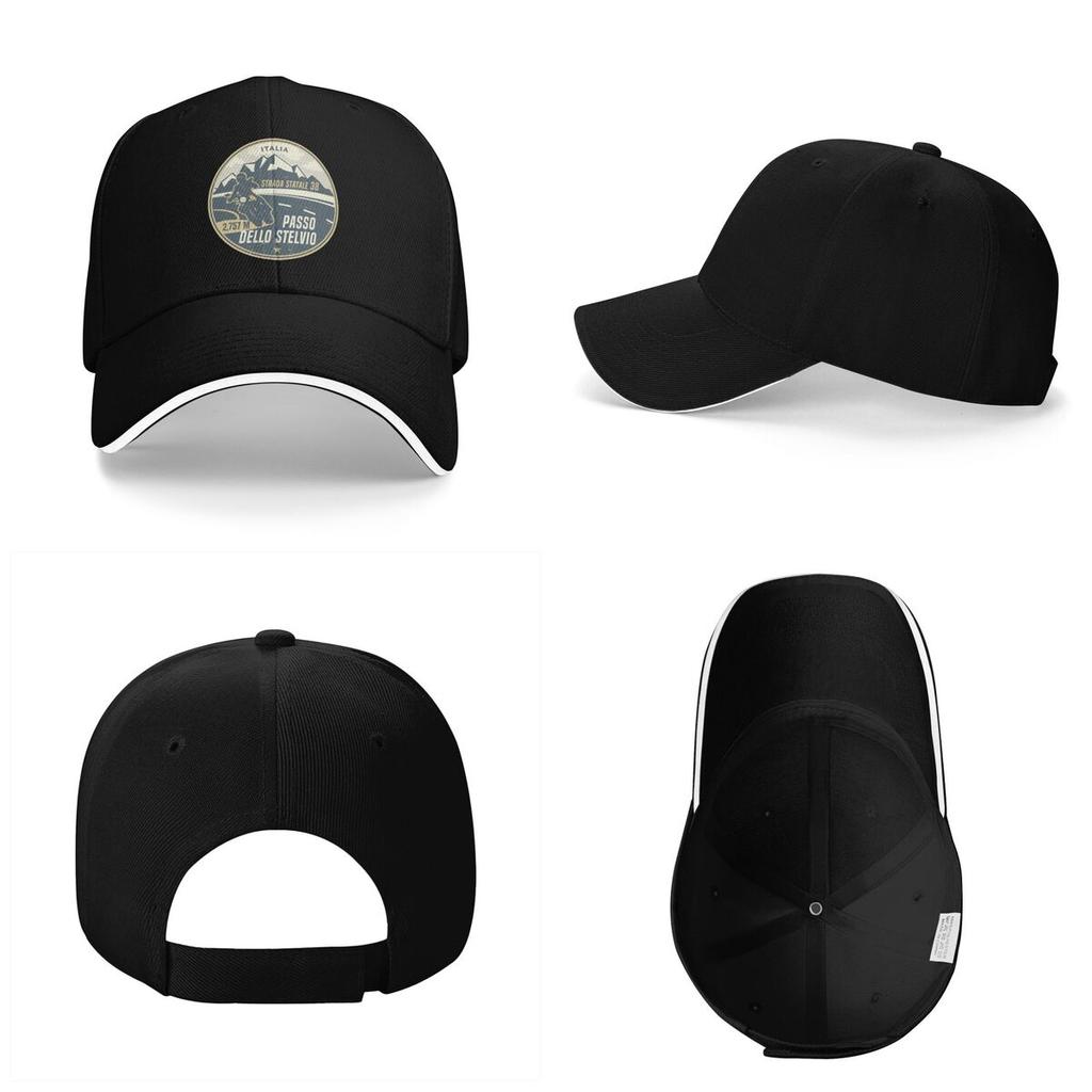 Unisex Baseball Hats Stelvio Pass Italy () Outdoor Streetwear Summer Sports Baseball Caps  Cap Casquette Polychromatic Hats