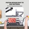 Stainless Steel Manual Sausage Stuffer for Home Use - Large Capacity