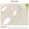 Packing Fillable Photo Props Christmas Disc Balls Christmas Ornaments Clear Flat Ball Home Decor