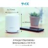 OHM AudioComm Wireless Round OHM Bluetooth Wireless Portable Speaker Speaker, White, ASP-W120N-W, 03-2298,