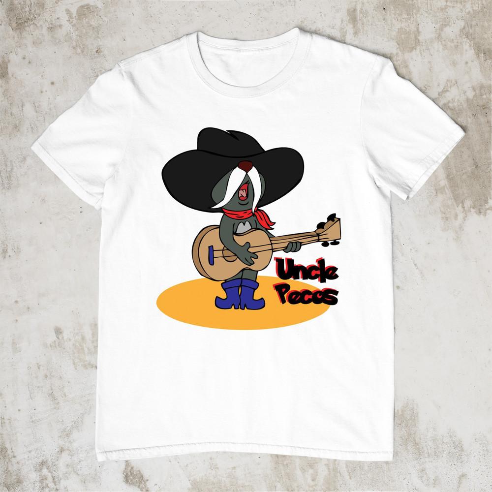 Uncle Pecos Cartoon T-shirt Cotton For men Women All Size S-4XL CO085 Unisex T-Shirt XL