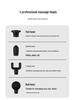 Mini Portable Rechargeable Fascial Massager Gun for Muscle Relaxation