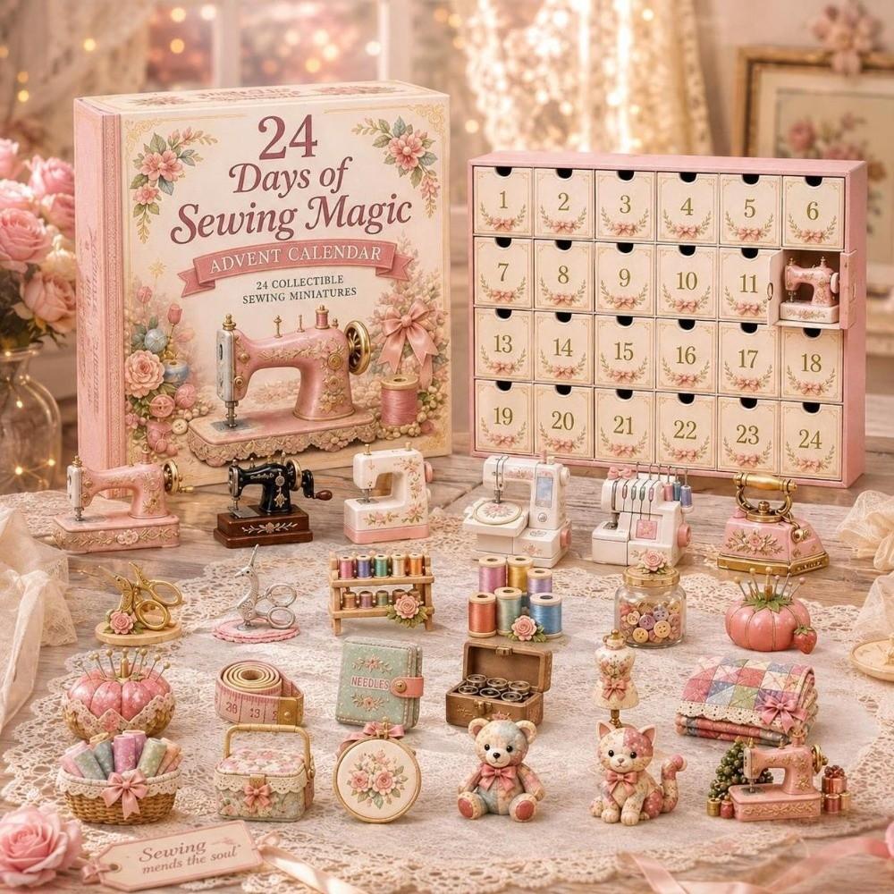 Ornaments 24 Days Advent Calendar Decorations Christmas Gifts Christmas Advent Calendar Gift