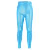 Leggings da Ballo e Yoga per Bambini in Lamina Dorata Lucida: Alta Elasticità, Traspirante