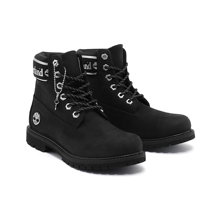 Timberland 6 Inch High Work Boots Wide Fit Women boots Black A41CXW