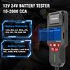 KONNWEI KW700 12V 24V Car & Truck Battery Tester with Print function Battery Analyzer Cranking Test Charging Test 10-2000CCA